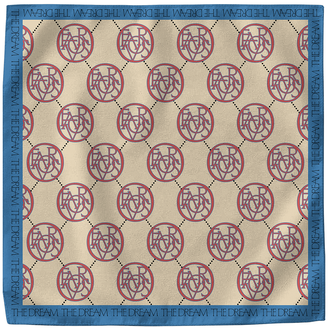 Favors - Logo Repeat Satin Bandana